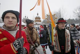 Festival "Cossack Kolyada" in "Mamayeva Sloboda"