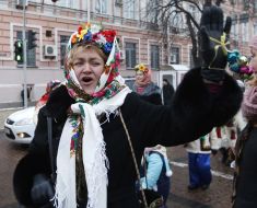 Christmas celebrations in Kiev