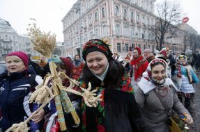 Christmas celebrations in Kiev