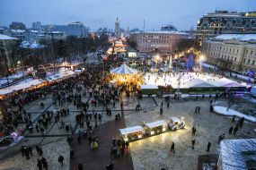Christmas celebrations in Kiev