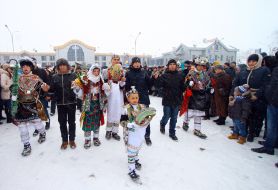 Celebrating Christmas in the Boyany village