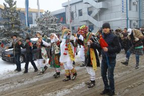 Celebrating Christmas in the Boyany village 