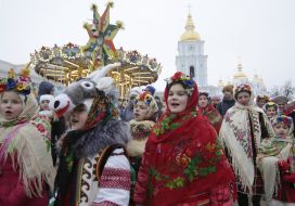 Christmas celebrations in Kiev