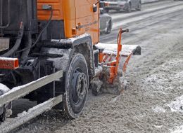 Winter service vehicle