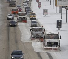 Winter service vehicle