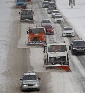 Winter service vehicle