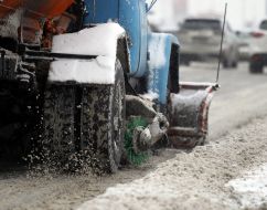 Winter service vehicle