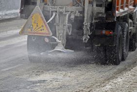 Winter service vehicle