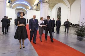 Theresa Yatsenyuk, Aleksandr Turchinov and Igor Zhdanov