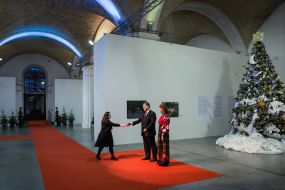 Petr Poroshenko and Marina Poroshenko