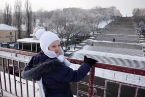 Сніг в Одесі