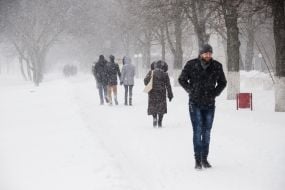 Сніг в Одесі