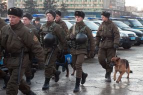 Soldiers of the National Guard