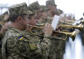 Виступ військового оркестру Київського гарнізону