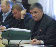 Arsen Avakov and Pavel Petrenko