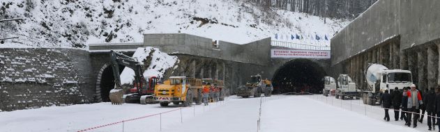 Completed the first phase of construction of the Beskyd tunnel