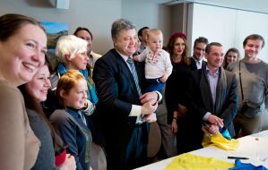 Петро Порошенко зустрівся з представниками української діаспори