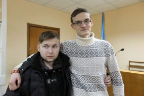 Oles Chernyak and Grigory Hulvychenko