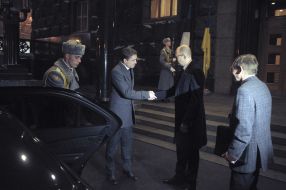 Arseniy Yatseniuk and Taavi Rõivas