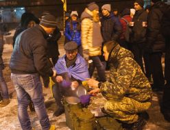 Акция к годовщине разгона Майдана