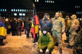 Акция к годовщине разгона Майдана