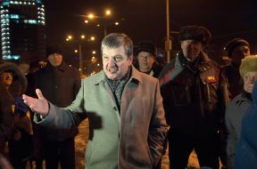 Акция к годовщине разгона Майдана