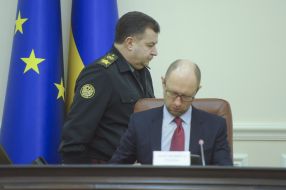 Stepan Poltorak and Arseniy Yatsenyuk