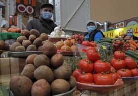 Sold in the respiratory mask