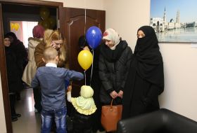 The opening of the Islamic Cultural Center