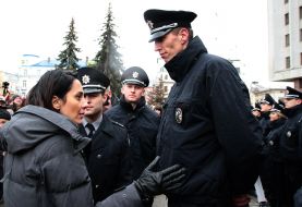 Khatiya Dekanoyidze and Dmitry Mikhailets