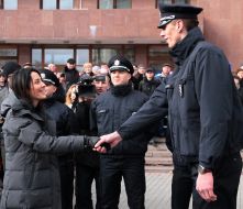 Khatiya Dekanoyidze and Dmitry Mikhailets