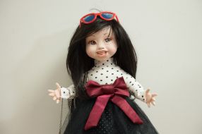 Opening of the exhibition of handmade dolls