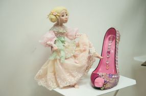 Opening of the exhibition of handmade dolls