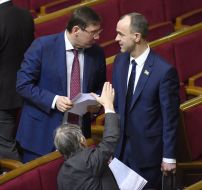 Yuriy Lutsenko and Andrei Kozhemyakin