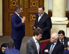 Aleksei Poroshenko and Artur Palatniy