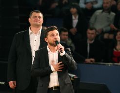 Vladimir Zelensky and Yuri Koryavchenkov