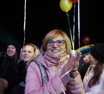 Chinese New Year celebrating