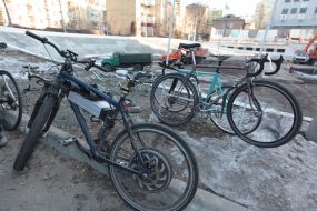 The construction of the underground parking near the racetrack