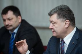 Petr Poroshenko  and Andrei Taranov