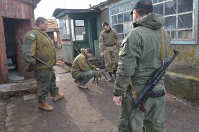 Військовослужбовці в зоні проведення АТО