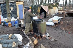 Військовослужбовець в зоні проведення АТО