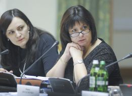 Natalia Yaresko and Yuliya Kovaliv