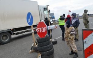 Blocking transport with Russian numbers