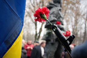 Мітинг-реквієм до Дня вшанування загиблих воїнів-афганців