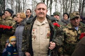 Мітинг-реквієм до Дня вшанування загиблих воїнів-афганців