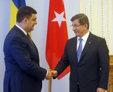 Володимир Гройсман та Ахмет Давутоглу