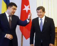 Володимир Гройсман та Ахмет Давутоглу