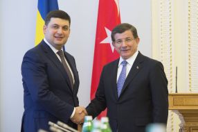 Володимир Гройсман та Ахмет Давутоглу