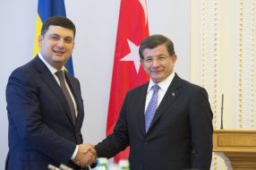 Володимир Гройсман та Ахмет Давутоглу