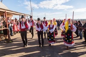 The celebration of St. Tryphon Zarezan day